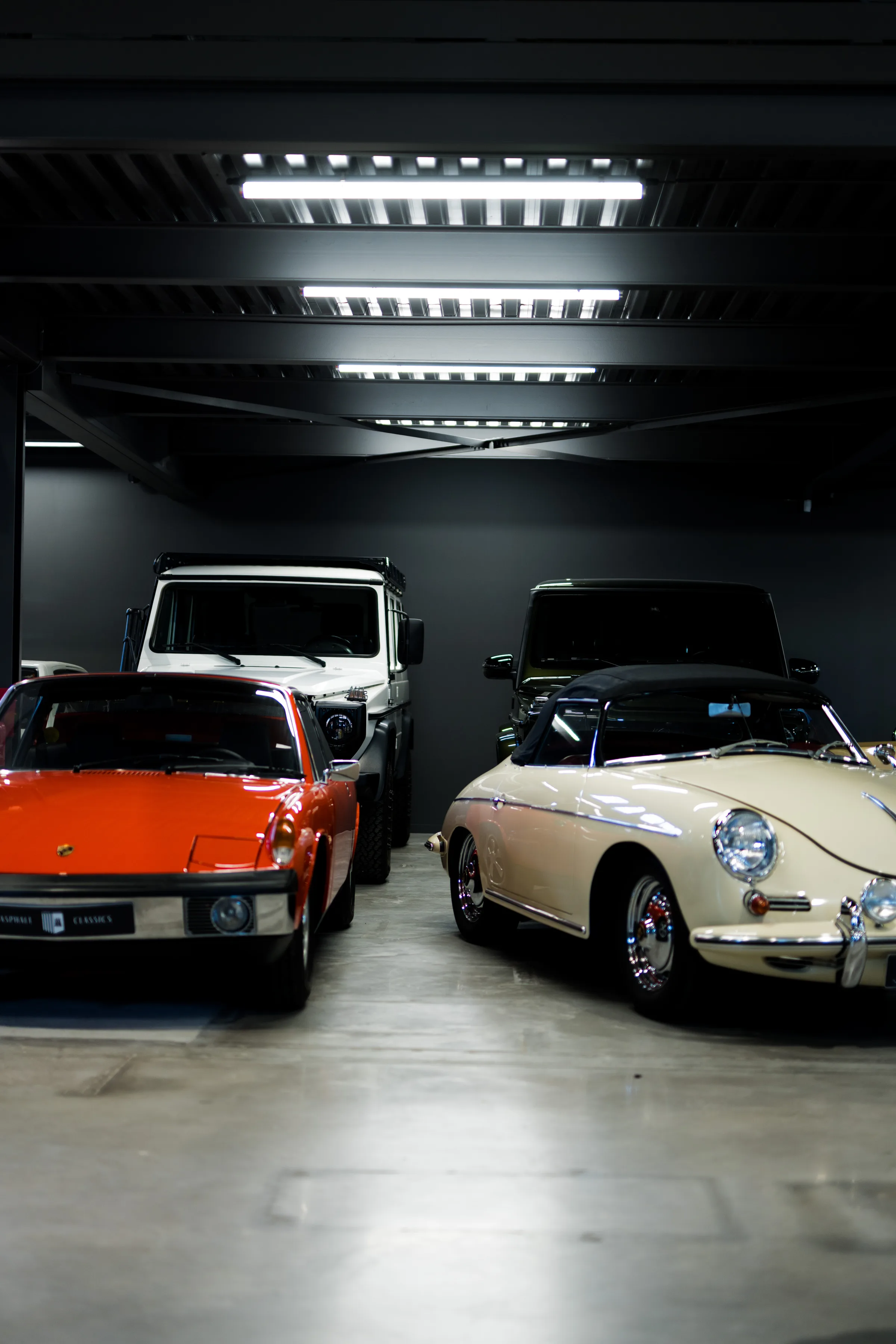 Asphalt Classics — Vue d'ensemble du showroom